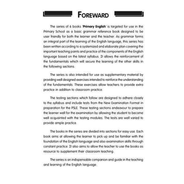 Primary English 6