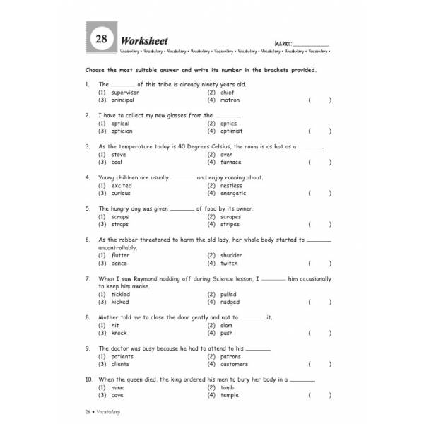 Grammar & Vocabulary 4