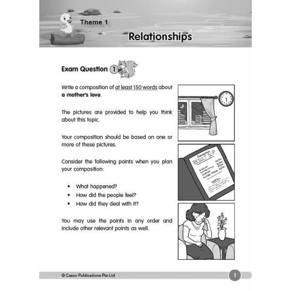 English Vocab Workbook for Creative Writing 6