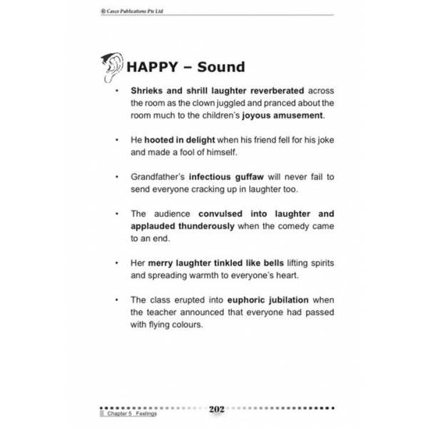 Phrases for Sensational Writing 5