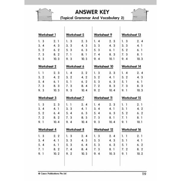 Topical Grammar and Vocabulary Primary 2
