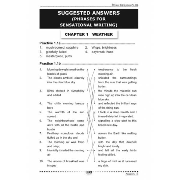 Phrases for Sensational Writing 5
