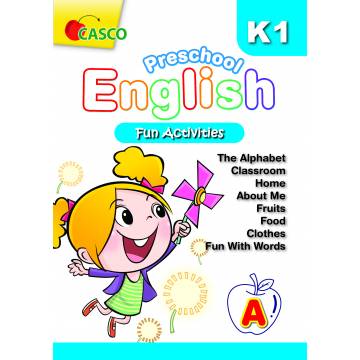 Preschool English Fun Activities K1 Book A