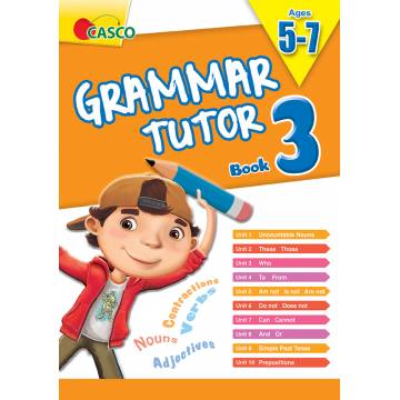 Pre-School Grammar Tutor for Ages 5-7 Book 3