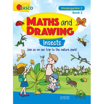 Preschool Maths and Drawing Book 2: Insects