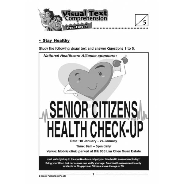 Comprehension Visual Text Open-Ended 2