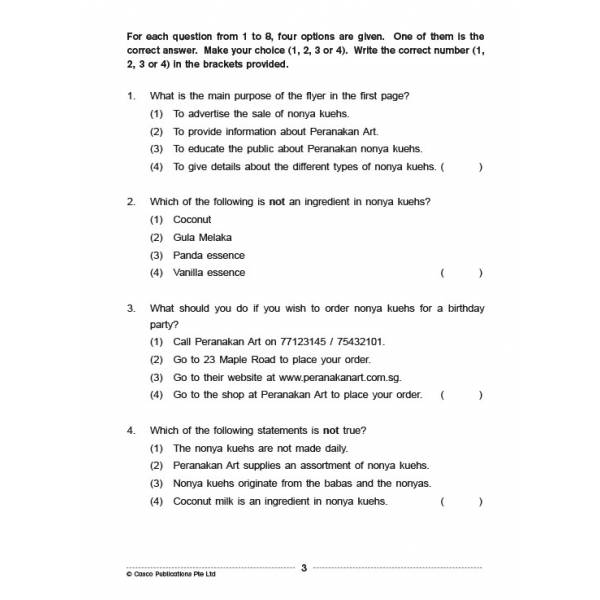Primary 4 English