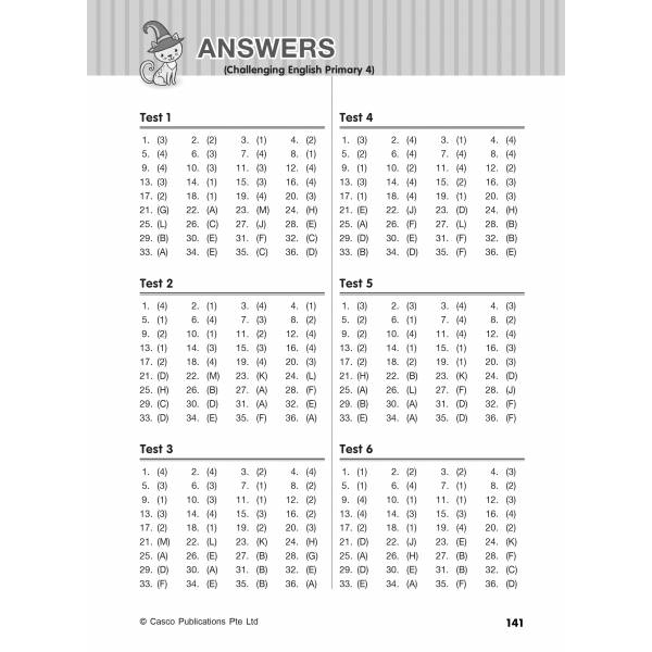 Challenging English Primary 4 - 2nd Edition