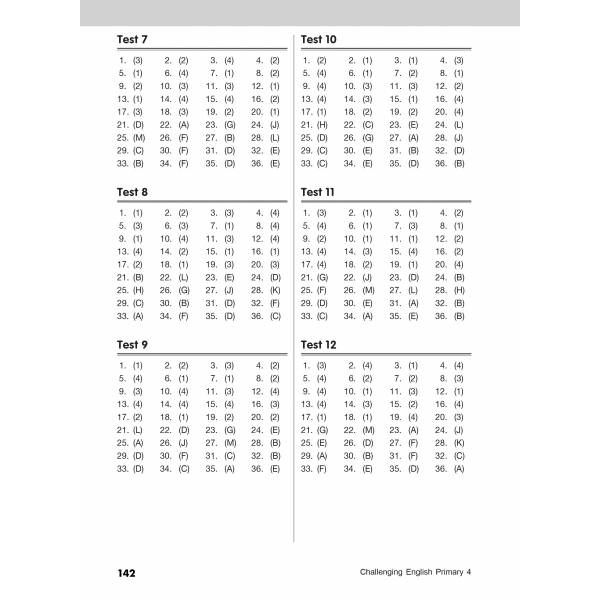 Challenging English Primary 4 - 2nd Edition
