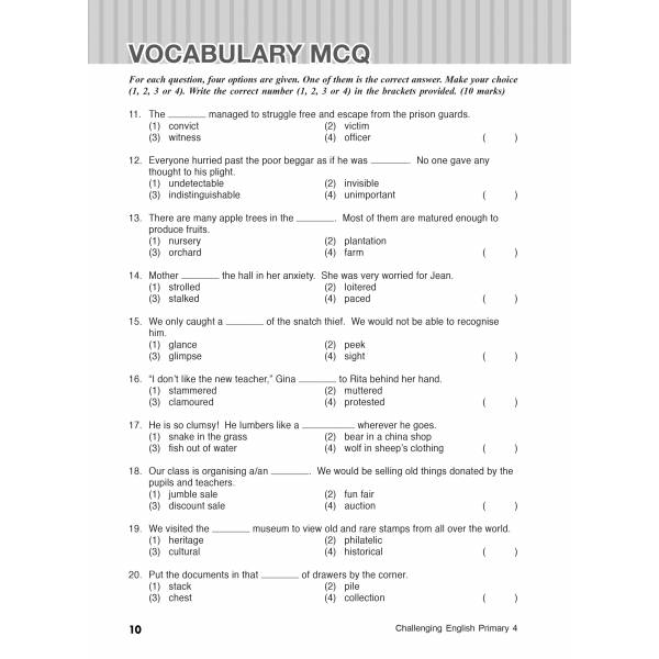 Challenging English Primary 4 - 2nd Edition