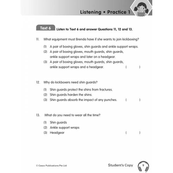 Primary 5 PSLE English Oral and Listening with Recordings