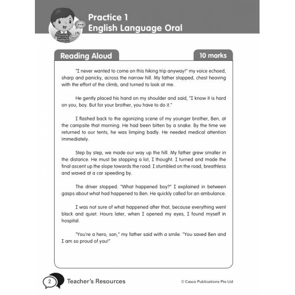 Primary 5 PSLE English Oral and Listening with Recordings