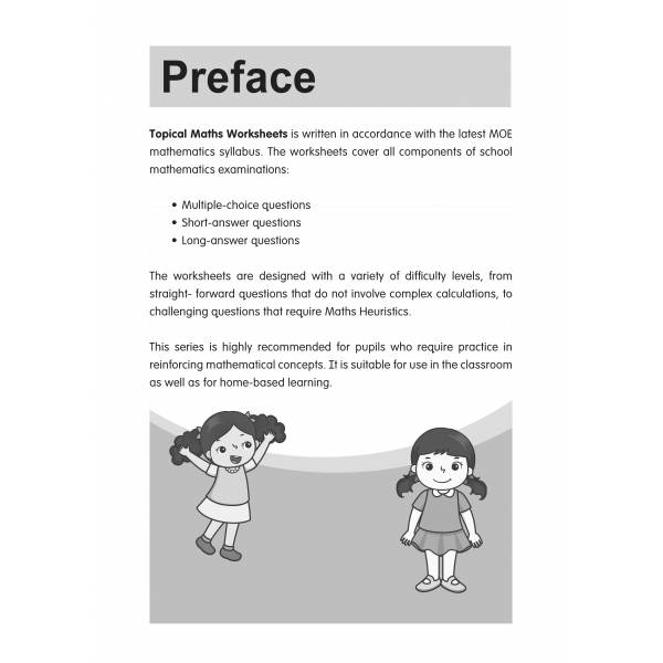 Topical Maths Worksheets Primary 6 (Pack) - 2nd Edition