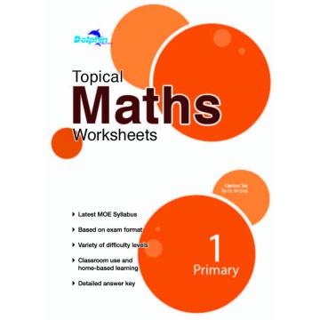 Topical Maths Worksheets Primary 1 (Pack)