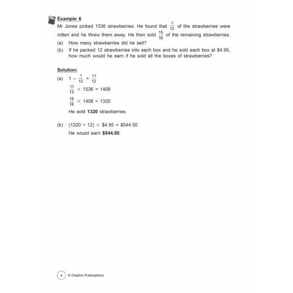 Step by Step Mathematics Primary 6 - 2nd Edition