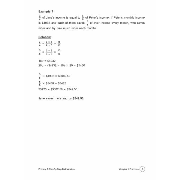 Step by Step Mathematics Primary 6 - 2nd Edition