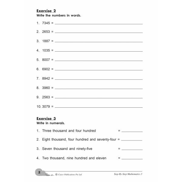Step-by-Step Mathematics Primary 3 - 3rd Edition