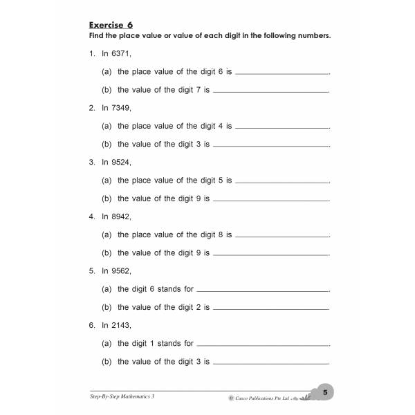 Step-by-Step Mathematics Primary 3 - 3rd Edition