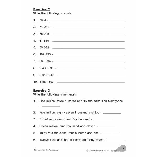 Step-by-Step Mathematics Primary 5 - 3rd Edition