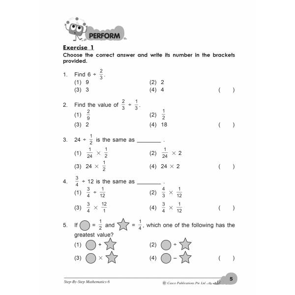 Step-by-Step Mathematics Primary 6 - 3rd Edition