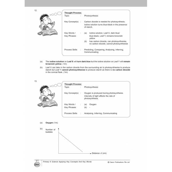 Science Applying Key Concepts & Key Words Primary 6 - 2nd Edition