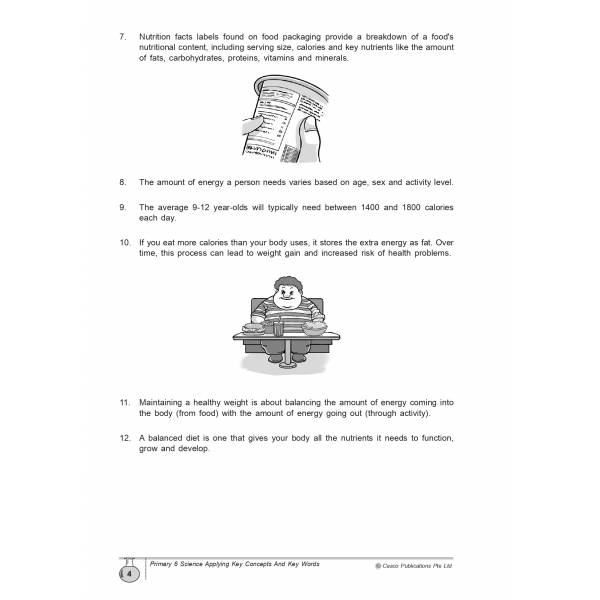 Science Applying Key Concepts & Key Words Primary 6 - 2nd Edition