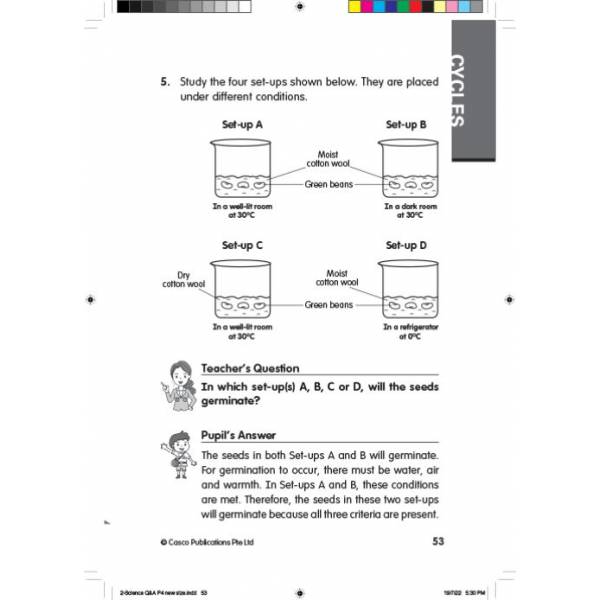 Science Inquiry-based Learning Questions & Answers Primary 4