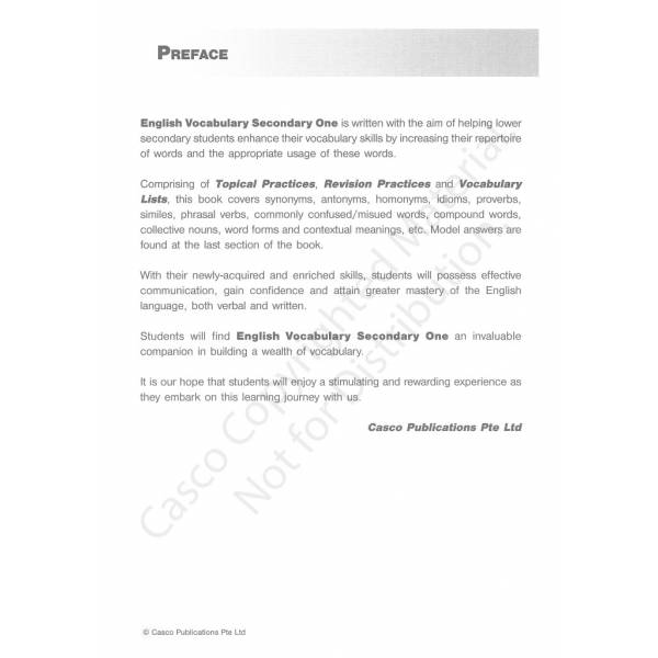 Secondary English