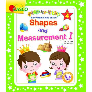Step by Step Early Math Skills Book 4: Shapes & Measurement I (for Ages 3-4)