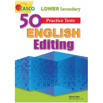 50 Practice Tests Lower Secondary English Editing