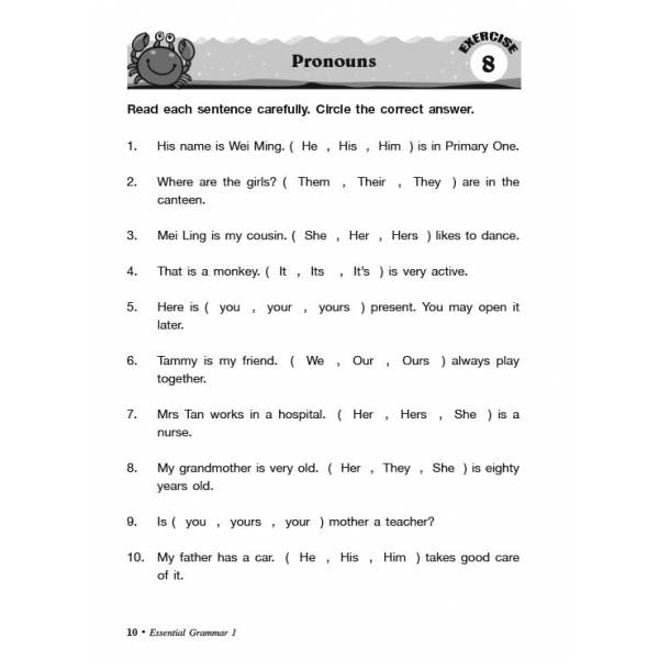 Essential Grammar for Primary 1