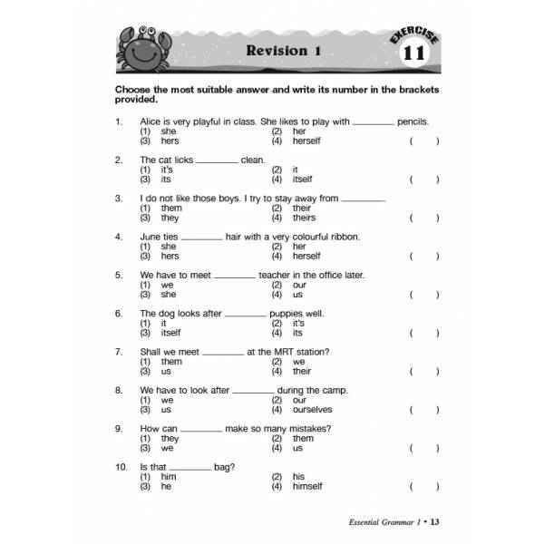 Essential Grammar for Primary 1