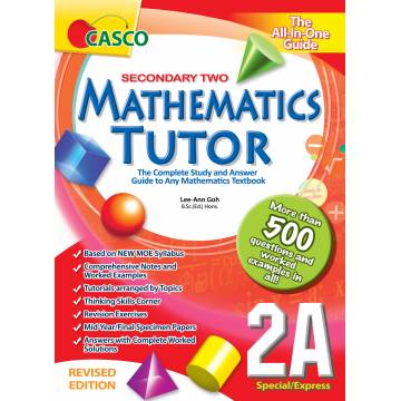 Secondary Mathematics Tutor 2A - Revised Edition 2021