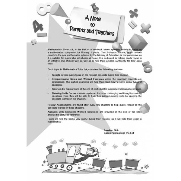 Primary 1 Mathematics