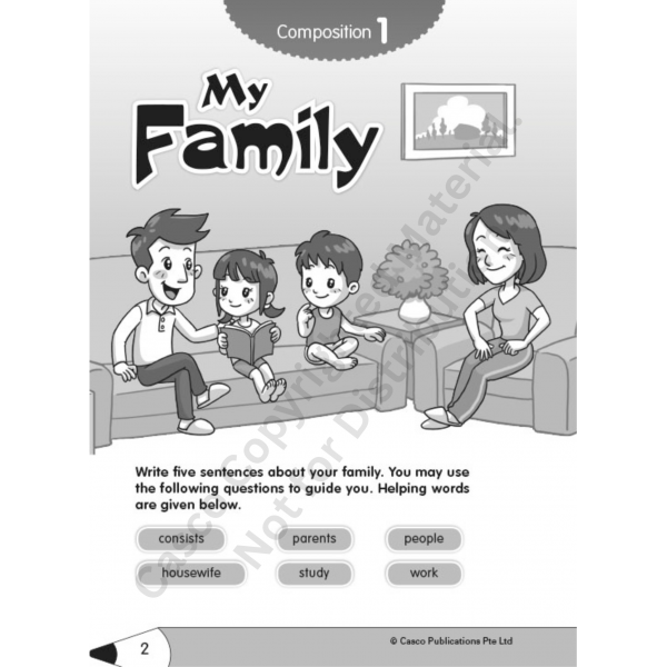 English Compositions (Recommended for Primary 1-2)