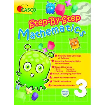 Step by Step Mathematics Primary 3 by Casco - Revised Edition