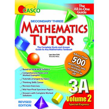 Secondary Mathematics Tutor 3A Volume 2