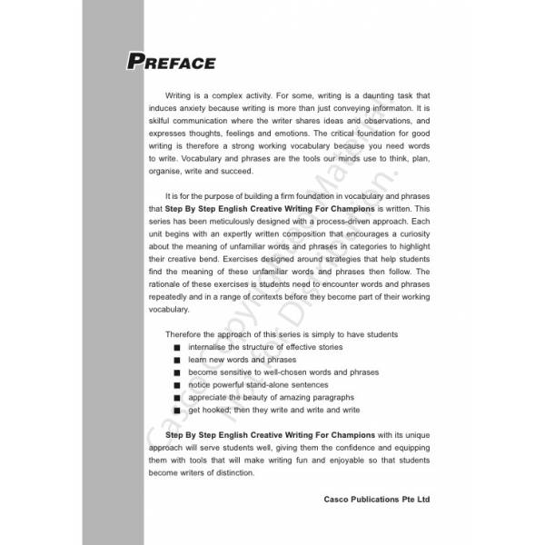 Step by Step English for Creative Writing Champions 2