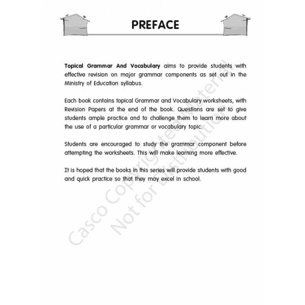 Topical Grammar and Vocabulary Primary 5