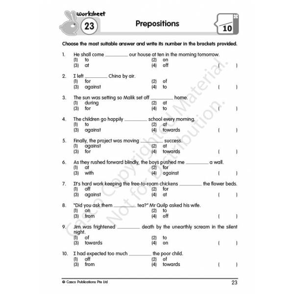 Topical Grammar and Vocabulary Primary 5