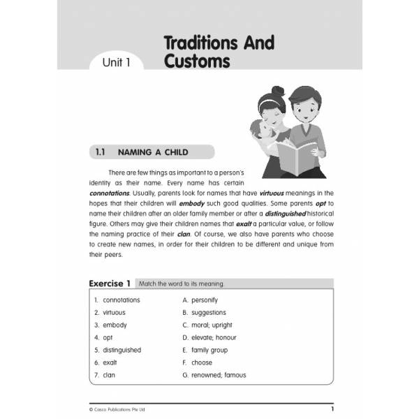 Secondary 2 Vocabulary in Context