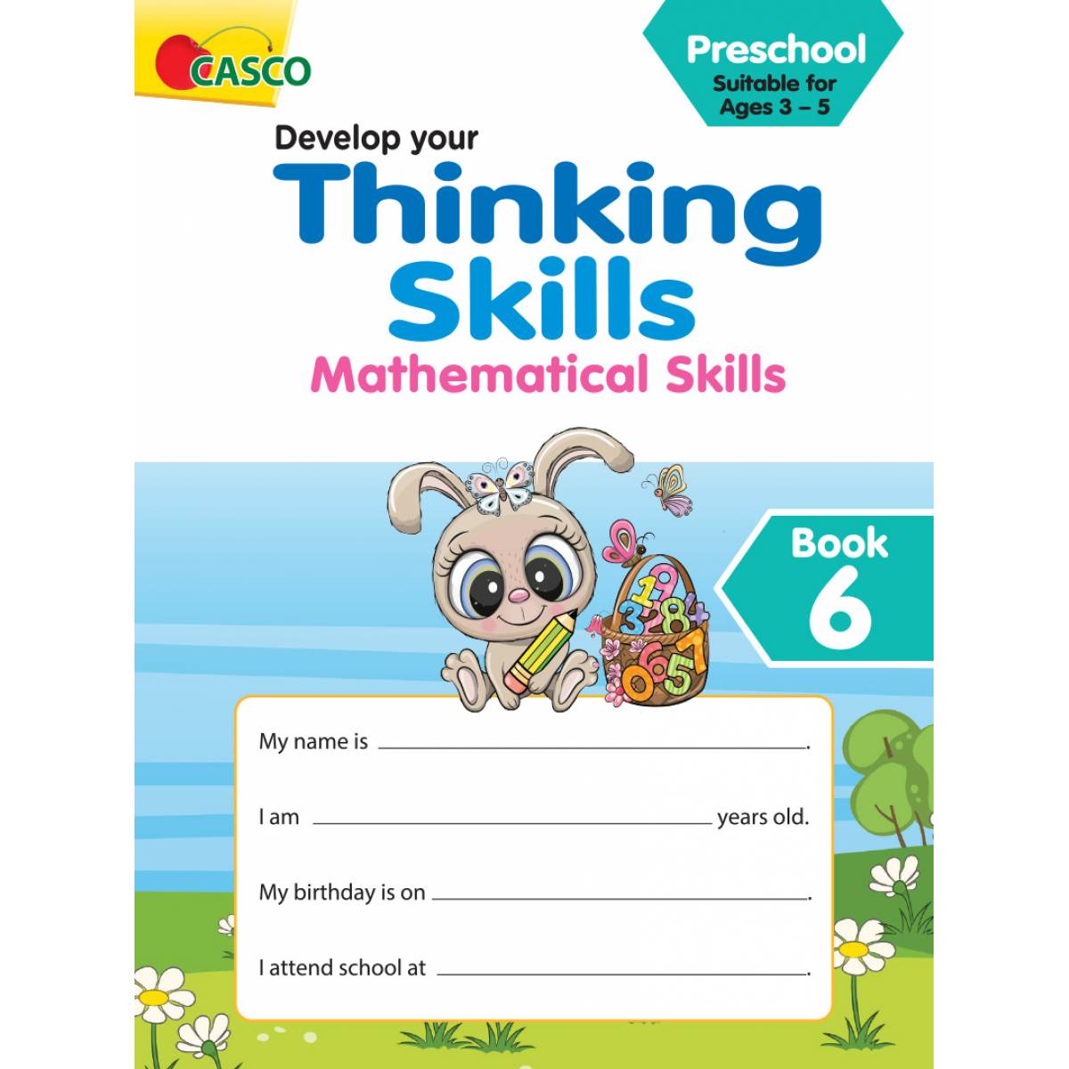 Preschool Develop Your Thinking Skills Book 6: Mathematical Skills