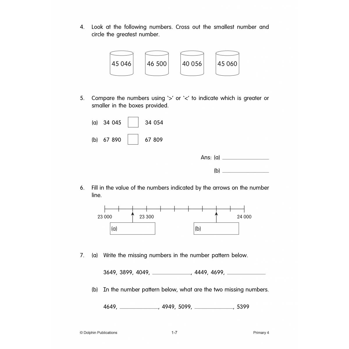 Topical Maths Worksheets Primary 4 (Pack)