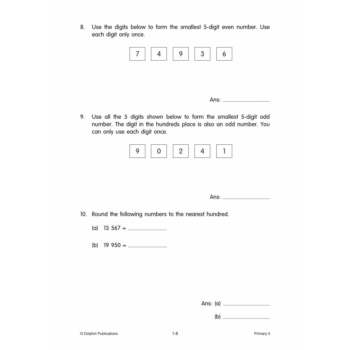 Ms Topical Math Topical Maths Worksheets Primary 4 (Pack)
