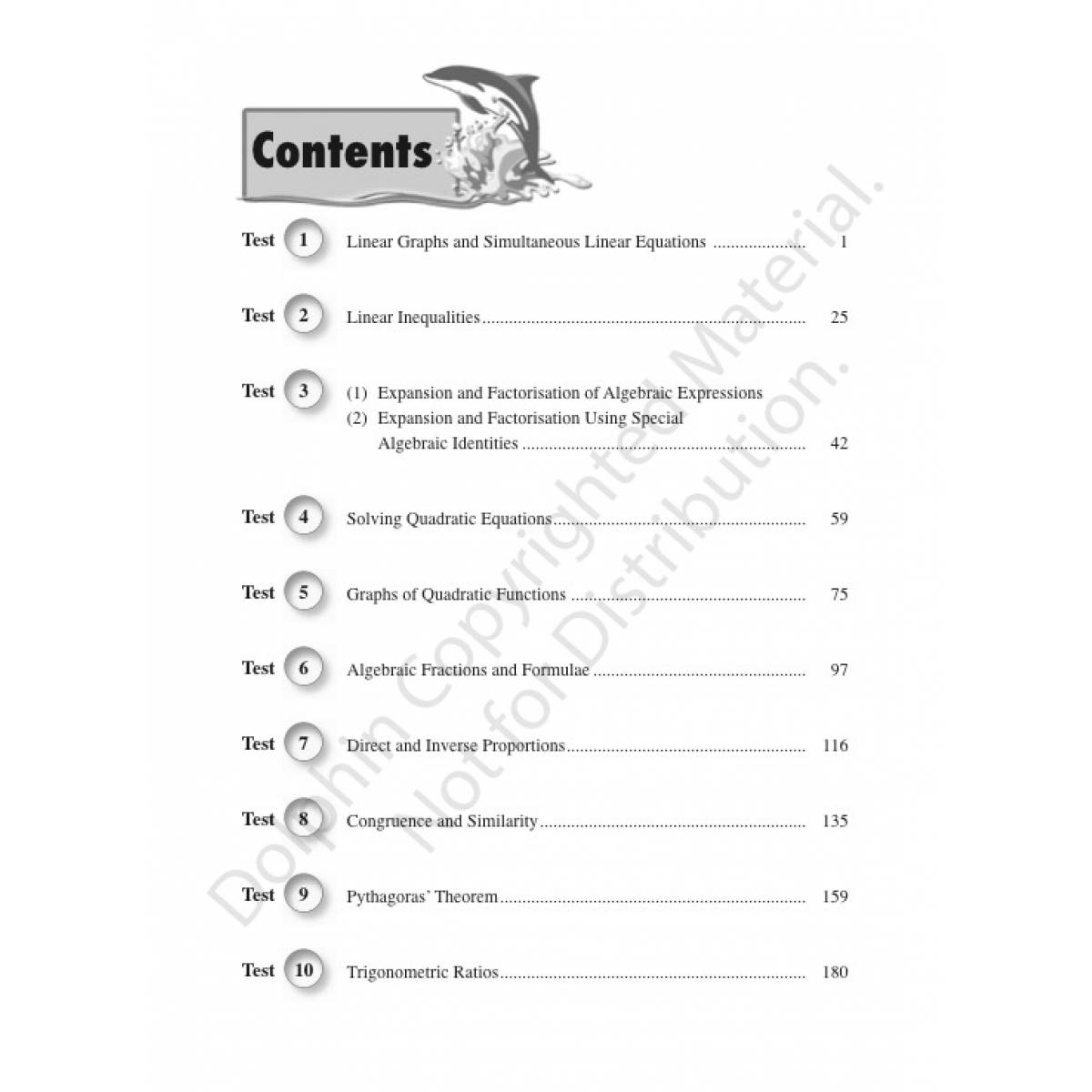 Secondary 2 Perfect Focus Mathematics Topical Test Papers - Revised ...