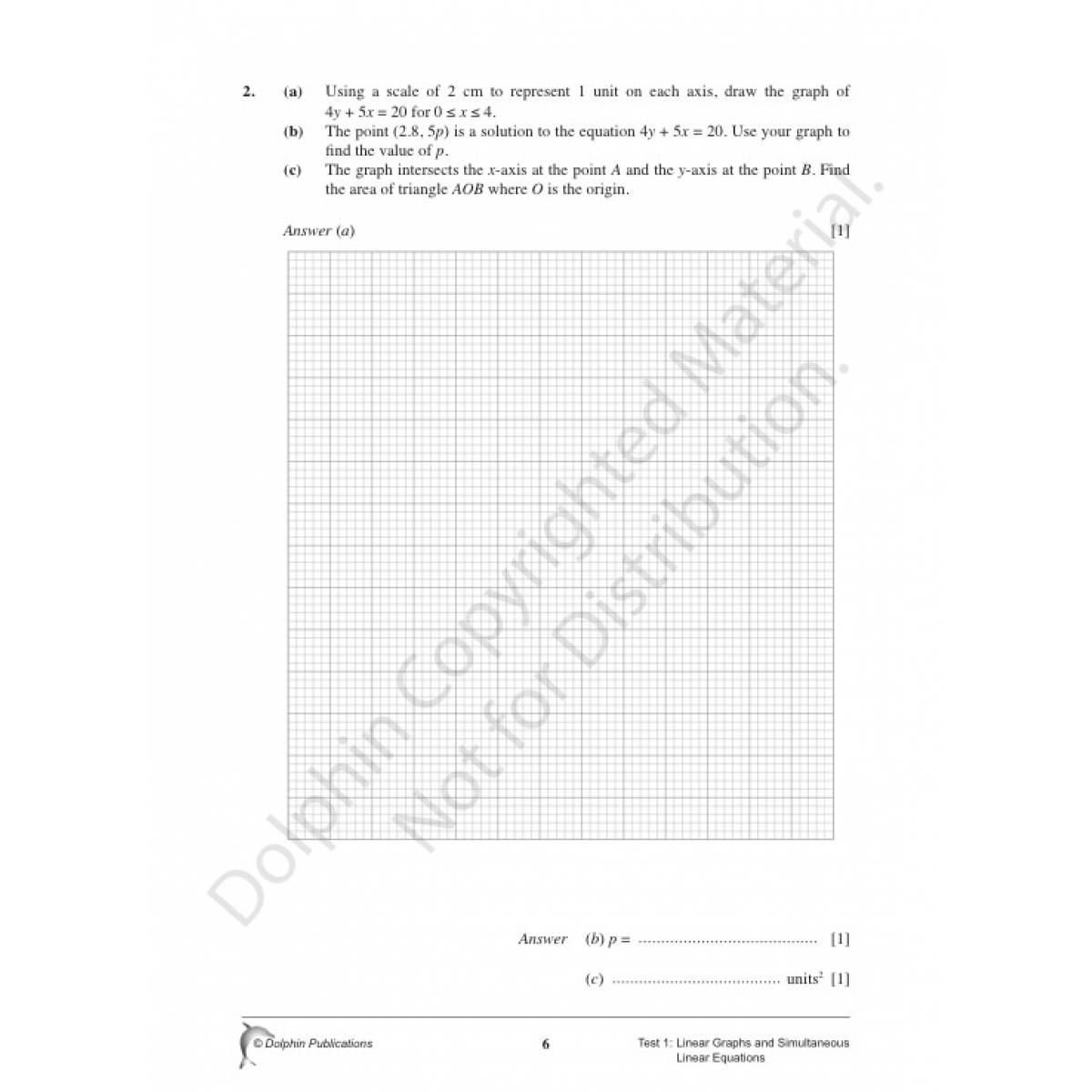 Secondary 2 Perfect Focus Mathematics Topical Test Papers - Revised ...