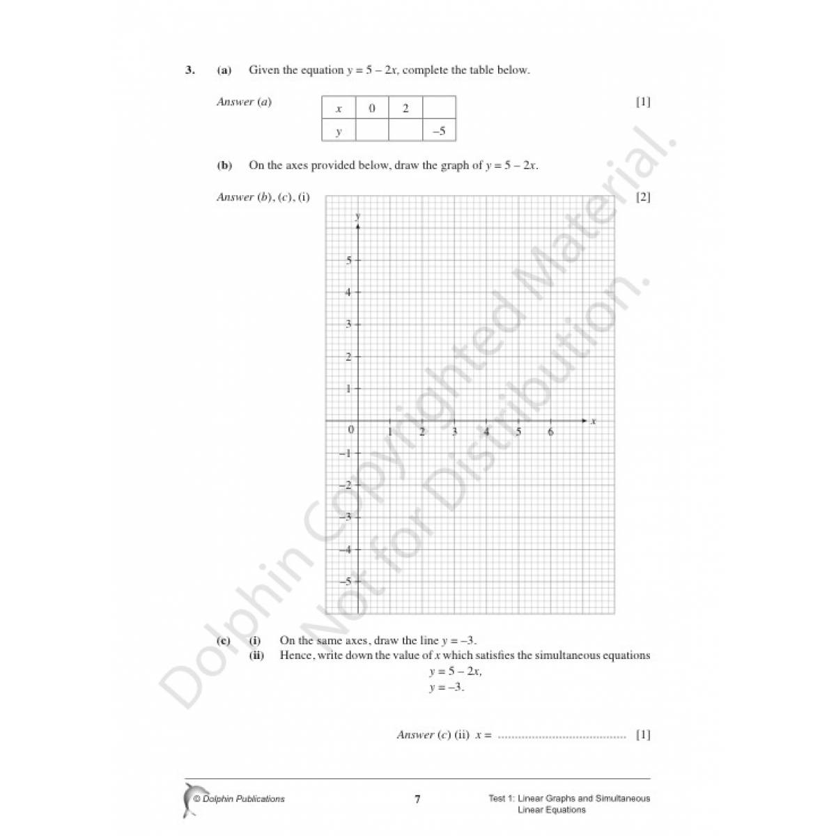 Secondary 2 Perfect Focus Mathematics Topical Test Papers - Revised ...