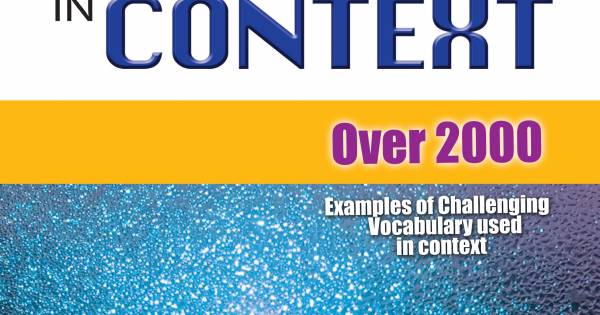 Secondary 2 Vocabulary in Context