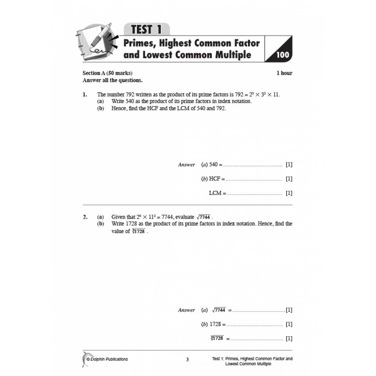 Secondary 1 Perfect Focus Mathematics (REVISED EDITION 2020)