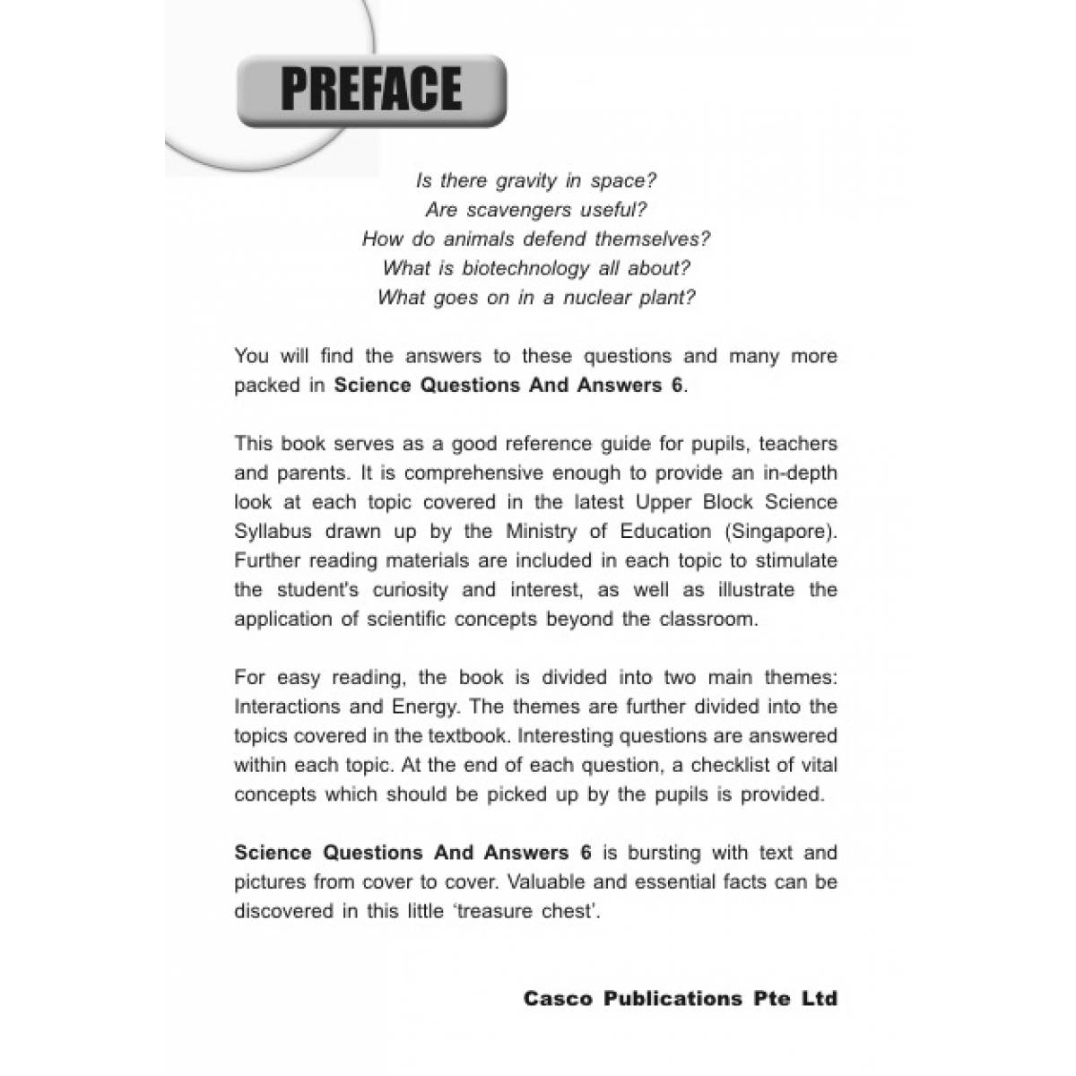 Science Questions & Answers 6
